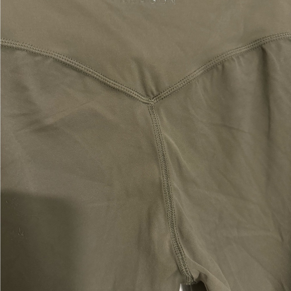 PARAGON Olive Green High-Waist Leggings - Picture 4 of 5
